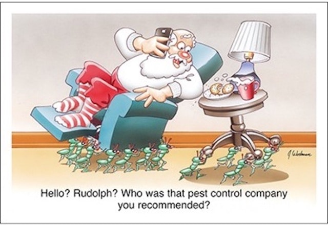 pest control christmas card 7
