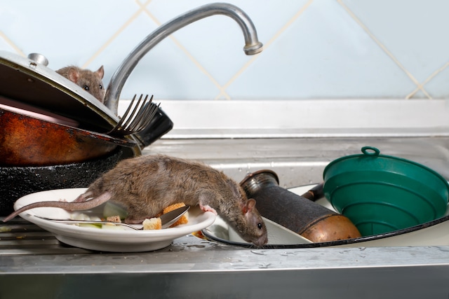 rats in kitchen