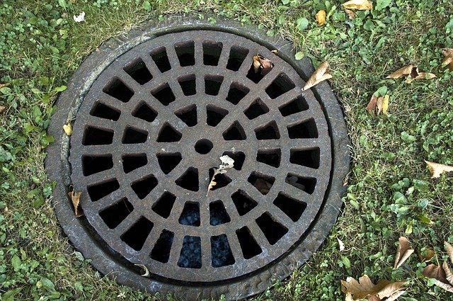 drain in london garden