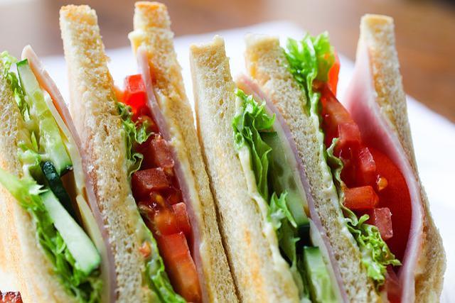 a sandwich